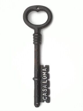 Huge Casa Loma Souvenir Cast Iron Skeleton Key - Unlock Your Inner Royalty